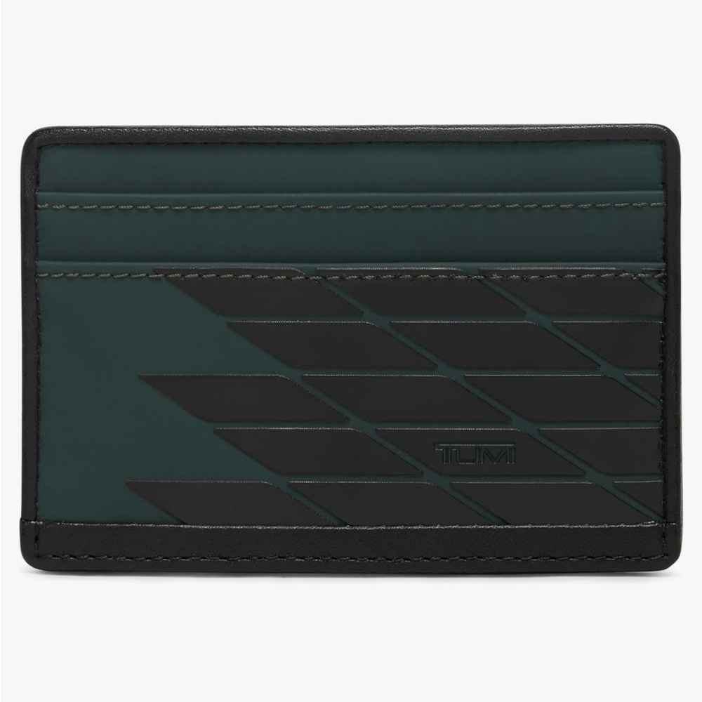 TUMI - Alpha Slim Card Case - Dark Green